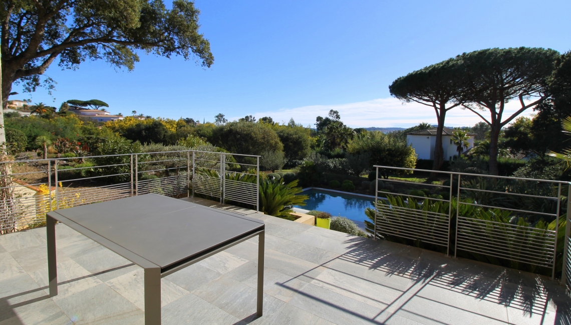 Terrasse Villa Bouvreuil Beauvallon Properties