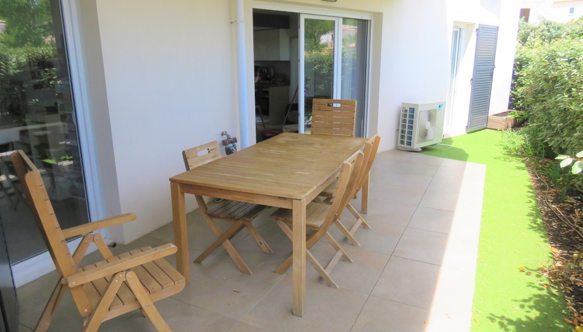 Terrasse Appartement Détente Beauvallon Properties