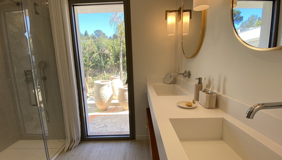 Salle de douche 2 Villa Treize Beauvallon Properties