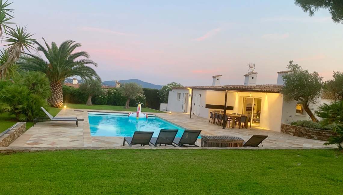 Piscine Villa Bergeronnette Beauvallon Properties