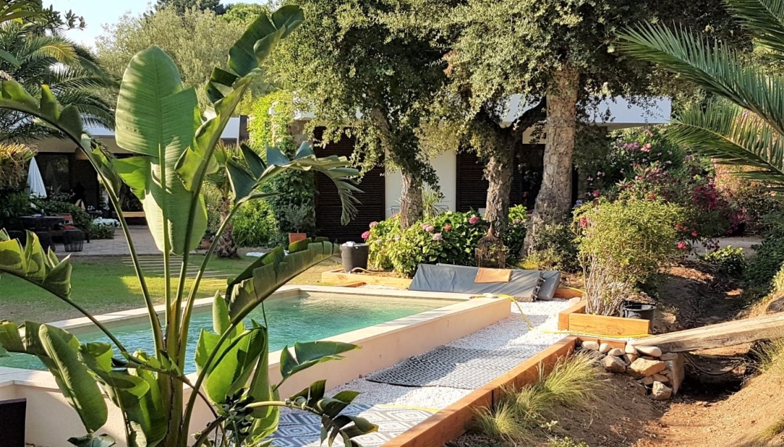 Jardin Villa Mésange Beauvallon Properties