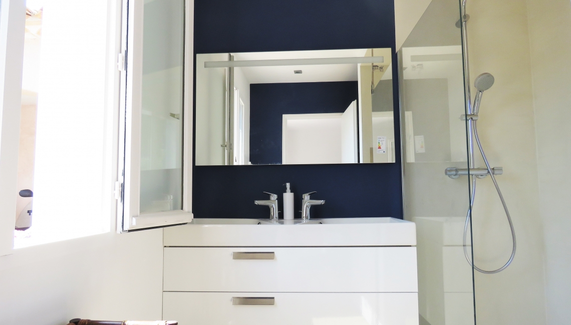 Salle de douche Villa Pinson Beauvallon Properties